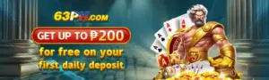 63PH ADDITIONAL 1ST DEPOSIT BONUS