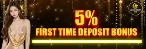 LUNARCREST88 5% 1ST DEPOSIT BONUS