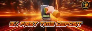 PEGASUS88 3% 1ST DEPOSIT BONUS